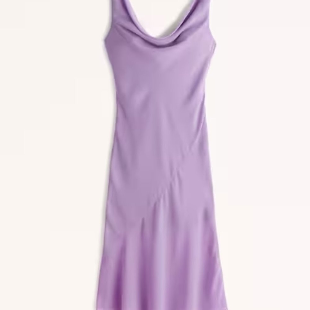 Abercrombie and Fitch Cowl Neck Midi Dress